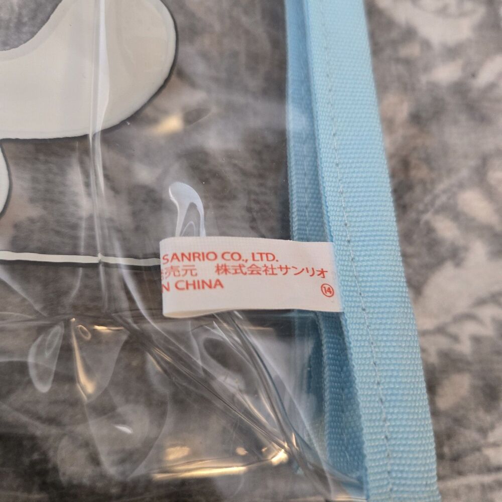 Sanrio Japan Cinnamoroll Clear Pouch Drawstring Zipper Bag 2022 Item 339954 - Picture 6 of 9